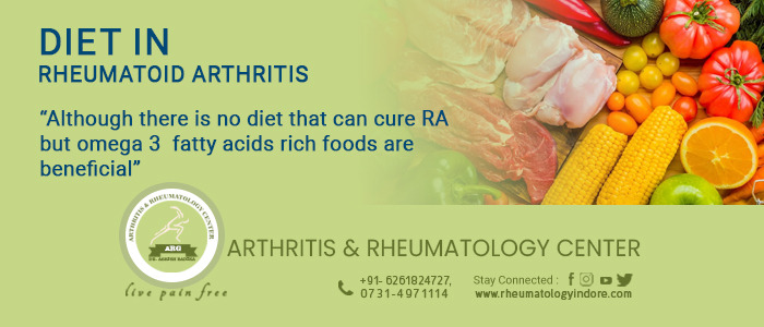 Diet for Rheumatoid Arthritis - Dr. Ashsih Badika, rheumatologyindore.com