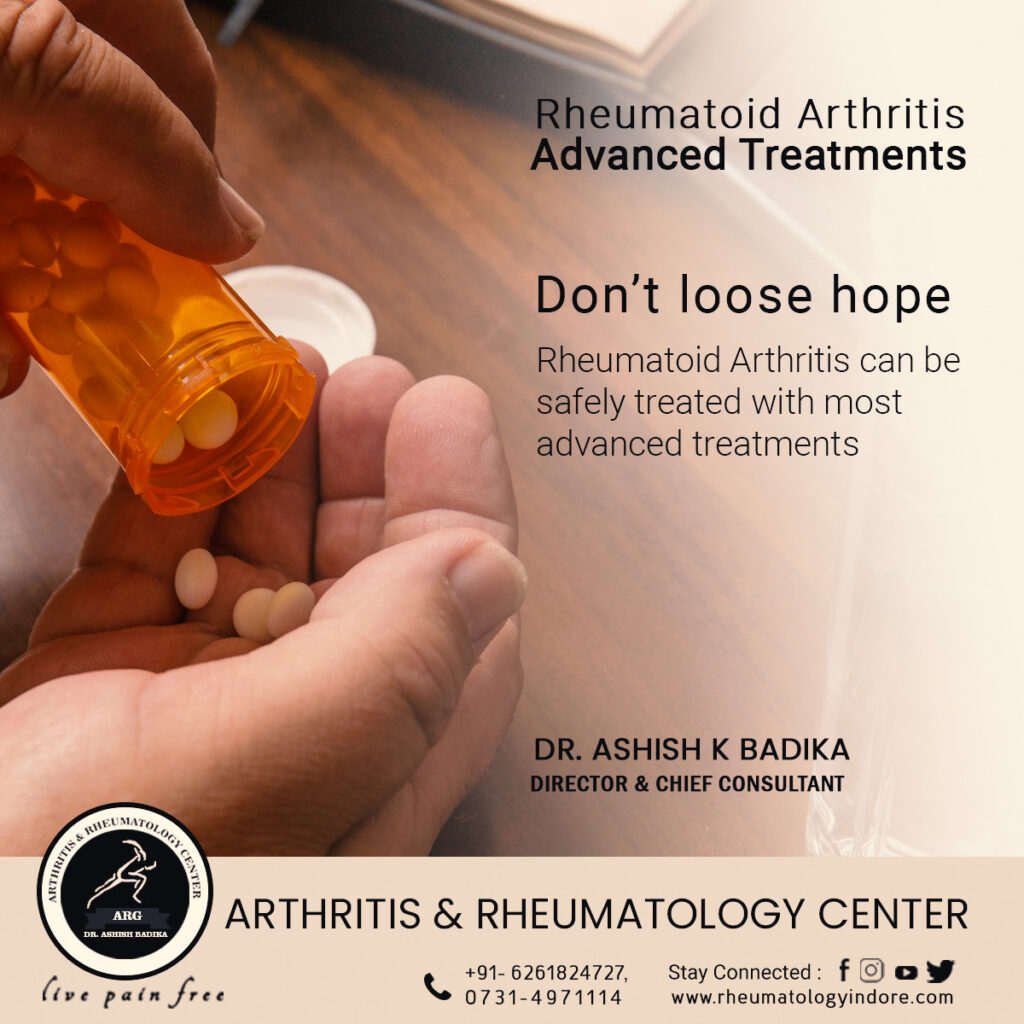 Rheumatoid Arthritis Advanced Treatments in Indore - Dr. Ashish Badika