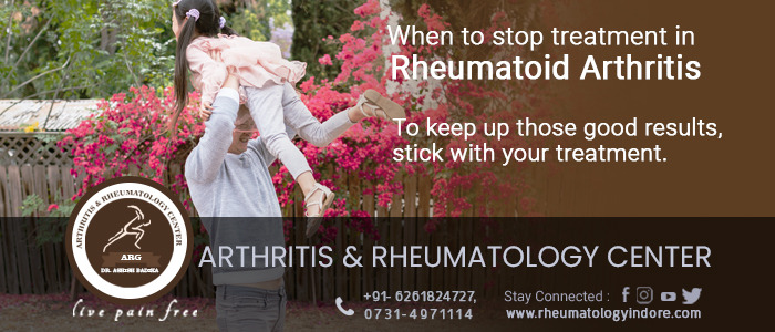 When To Stop Treatment in Rheumatoid Arthritis, rheumatologyindore.com
